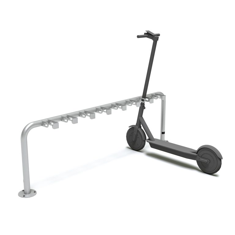 Hero scooter rack Streetscape NZ